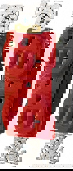 Straight Blade Duplex Receptacle: NEMA 5-20R, 20 Amps, Self-Grounding